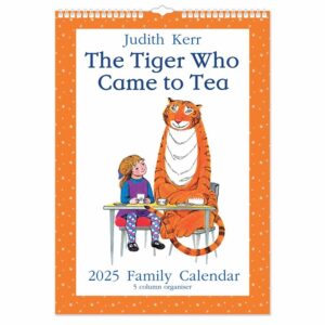 The Tiger Who Came to Tea A3 Family Planner 2025