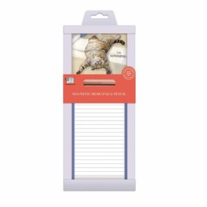 Alison's Animals Cat Magnetic Memo Pad