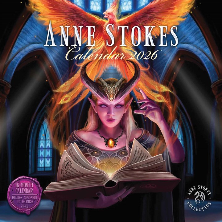 Anne Stokes Calendar 2026