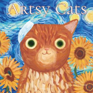 Artsy Cats Calendar 2026