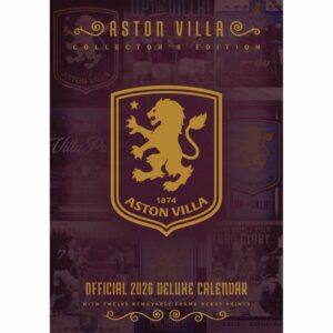 Aston Villa FC Collector's Edition A3 Calendar 2026