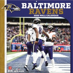 Baltimore Ravens NFL Calendar 2026