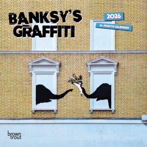 Banksy's Graffiti Mini Calendar 2026
