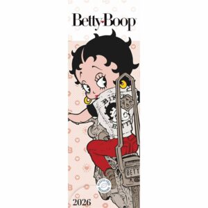 Betty Boop Slim Calendar 2026
