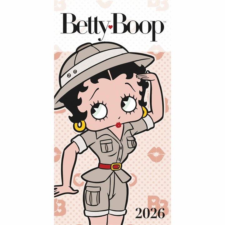 Betty Boop Slim Diary 2026