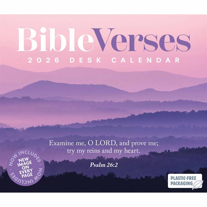 Bible Verses Desk Calendar 2026