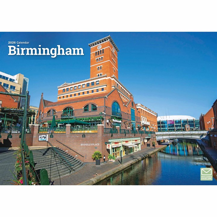 Birmingham A4 Calendar 2026