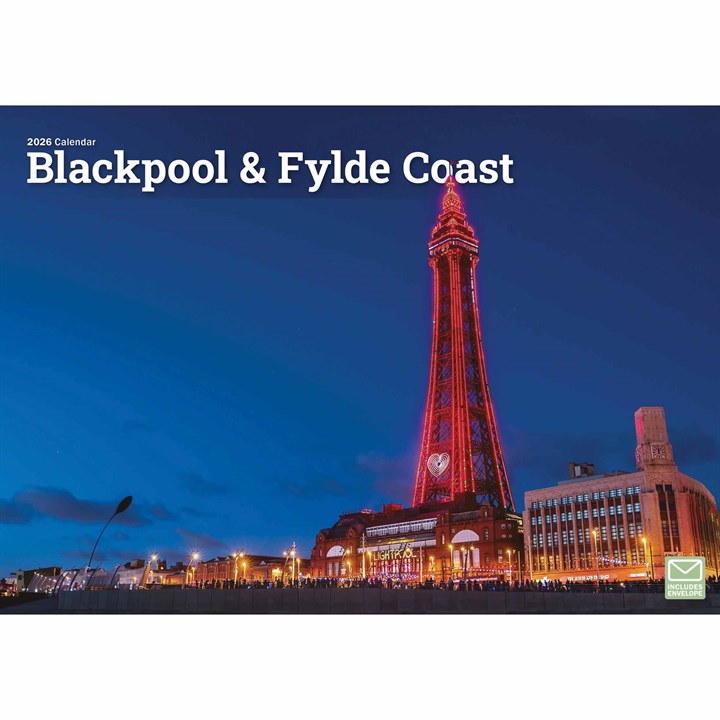 Blackpool & Fylde Coast A4 Calendar 2026