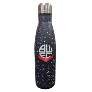 Bolton Wanderers FC Paint Splatter Water Bottle