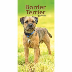 Border Terrier Slim Diary 2026