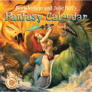 Boris Vallejo & Julie Bell's Fantasy Calendar 2026