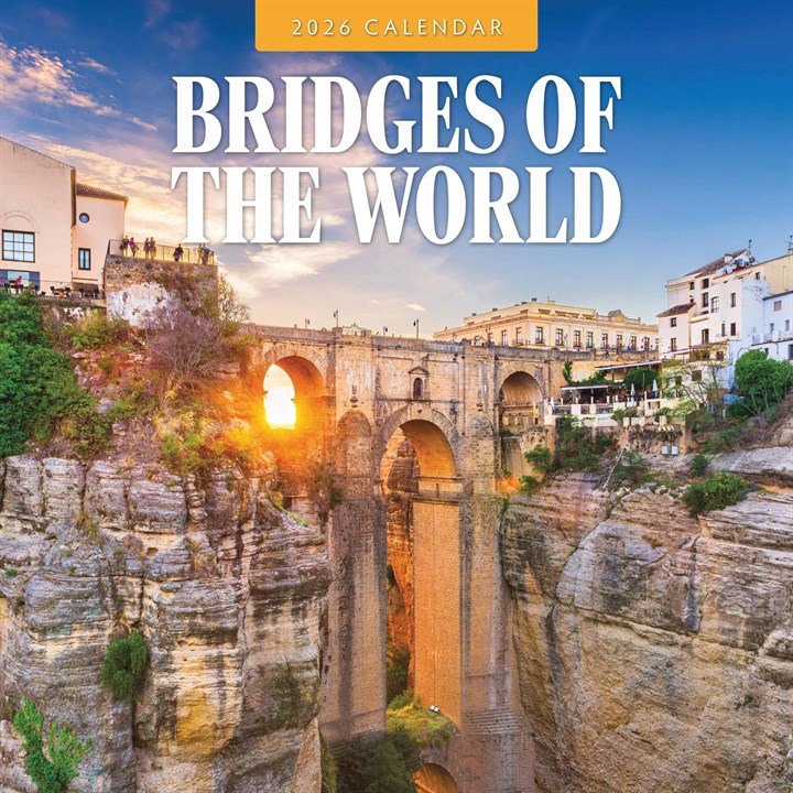 Bridges of the World Calendar 2026