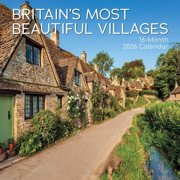 Britain's Most Beautiful Villages Calendar 2026
