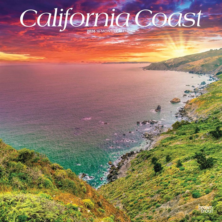 California Coast Calendar 2026