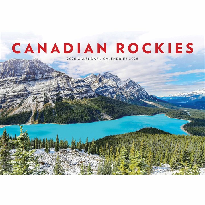 Canadian Rockies Mini Calendar 2026