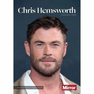 Chris Hemsworth A3 Calendar 2026