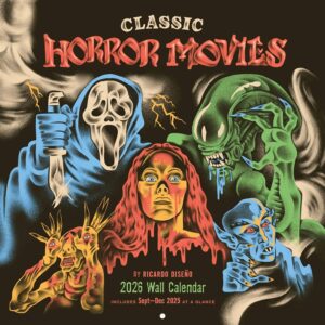 Classic Horror Movies Calendar 2026