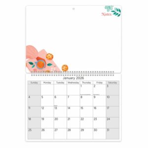 Cookies Memo Calendar 2026