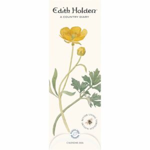 Country Diary Of An Edwardian Lady Slim Calendar 2026