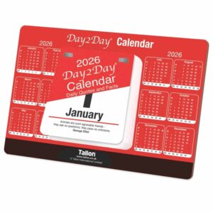 Daily Tear Off Desk Calendar 2026