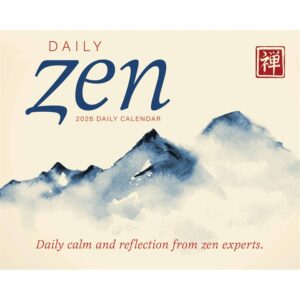 Daily Zen Desk Calendar 2026