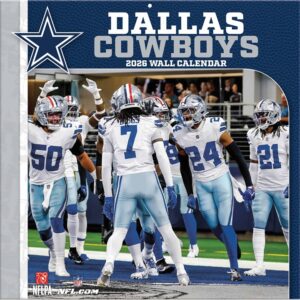 Dallas Cowboys NFL Calendar 2026