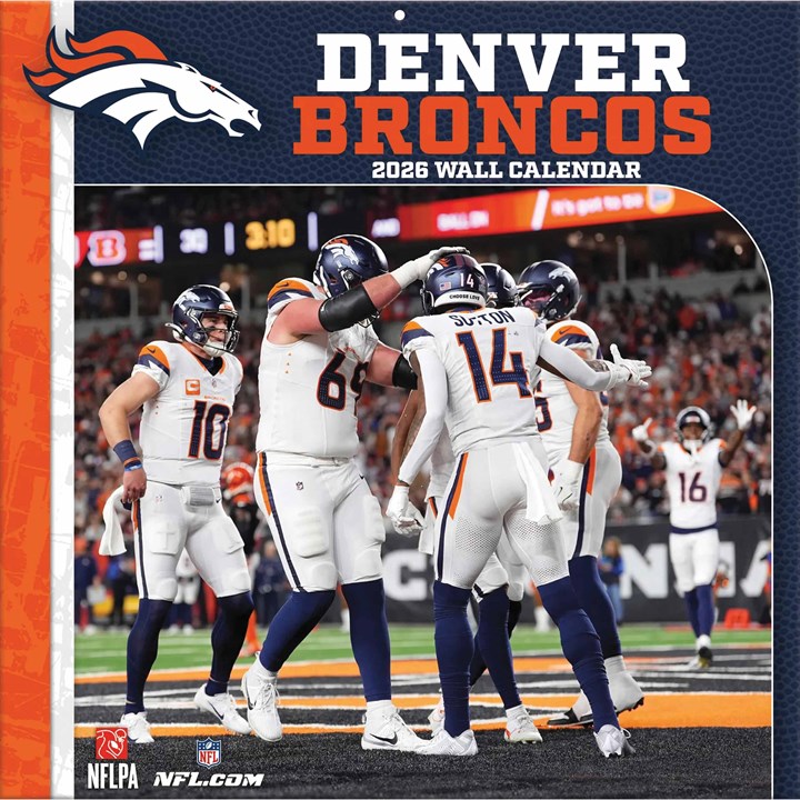 Denver Broncos NFL Calendar 2026