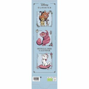 Disney Classics Slim Calendar 2026