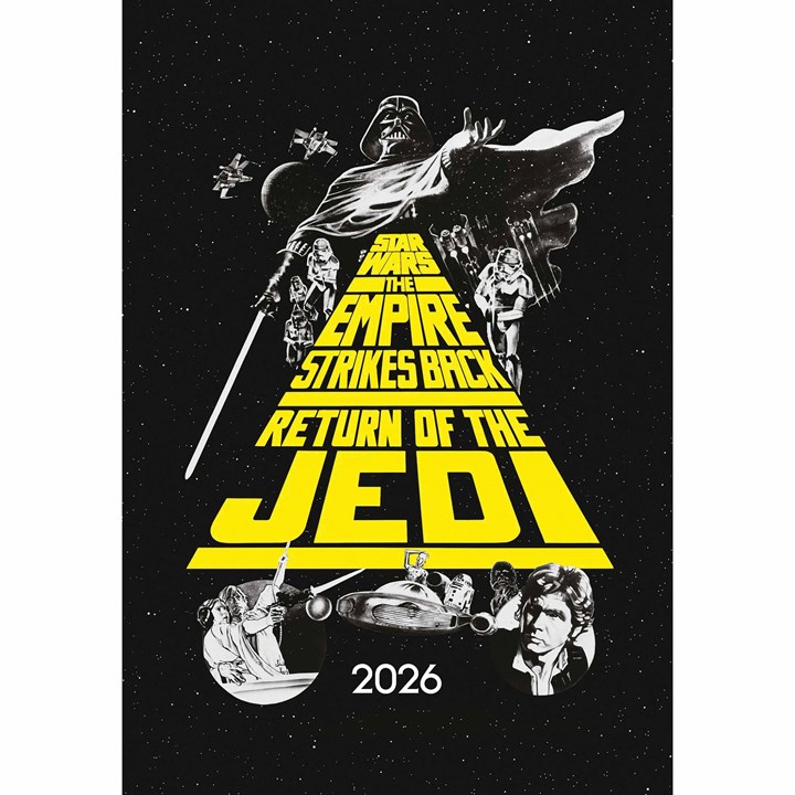Disney Star Wars Classic A5 Diary 2026