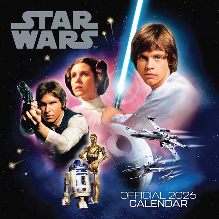 Disney Star Wars Classic Calendar 2026
