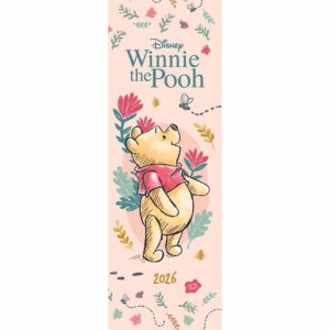 Disney Winnie The Pooh Slim Calendar 2026
