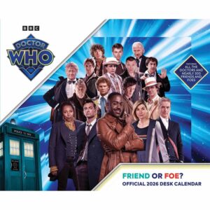 Doctor Who Desk Calendar 2026