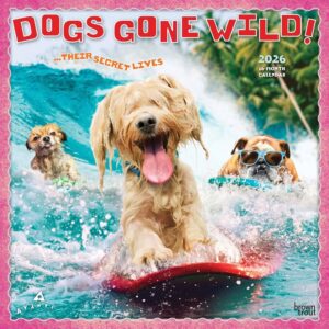 Dogs Gone Wild Calendar 2026
