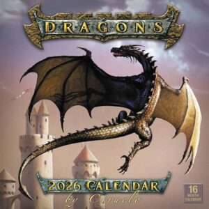 Dragons By Ciruelo Calendar 2026
