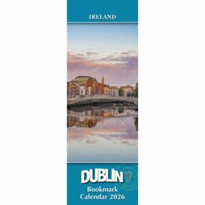 Dublin Bookmark Calendar 2026