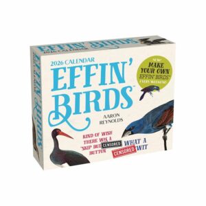 Effin' Birds Desk Calendar 2026
