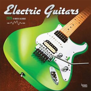 Electric Guitars Calendar 2026