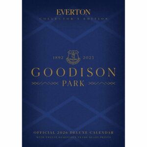 Everton FC Collector's Edition A3 Calendar 2026