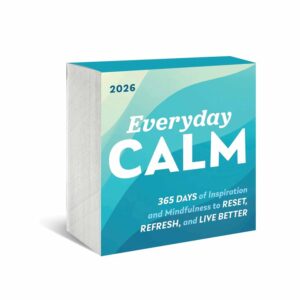 Everyday Calm Desk Calendar 2026