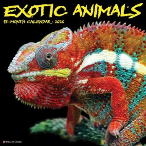 Exotic Animals Calendar 2026
