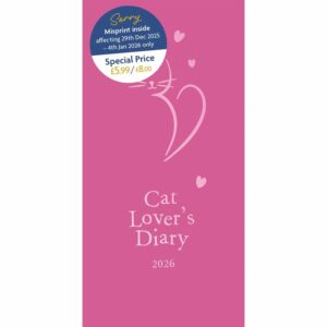 Fashion Diary Cat Lover Slim Diary 2026