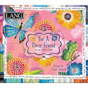 For A Dear Friend Mini Desk Calendar 2026