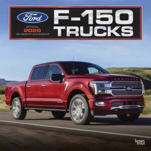 Ford F150 Trucks Calendar 2026