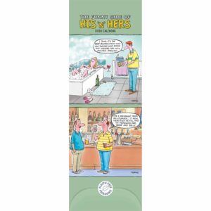 Funny Side Of His 'N' Hers Couples Slim Planner 2026
