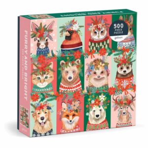 Furry And Bright 500 Piece Jigsaw