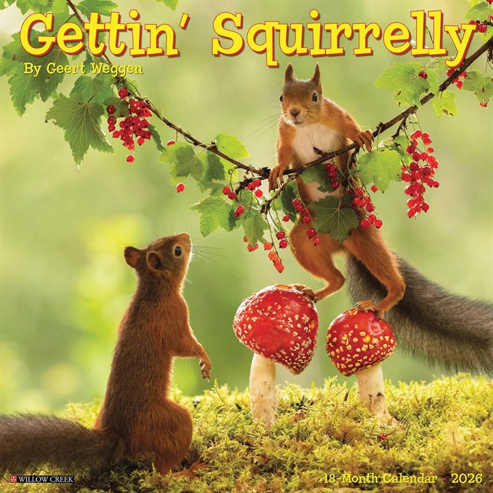 Gettin' Squirrelly Calendar 2026