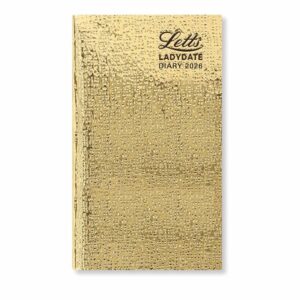 Gold Letts Ladydate A6 Diary 2026