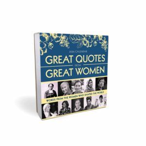 Great Quotes From Great Women Desk Calendar 2026