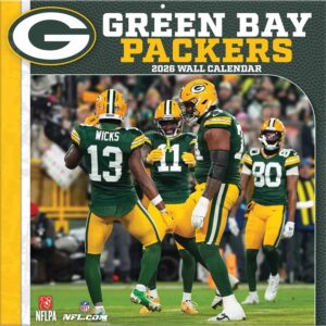 Green Bay Packers NFL Calendar 2026