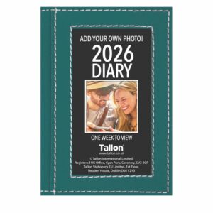 Green Photo Album A7 Diary 2026